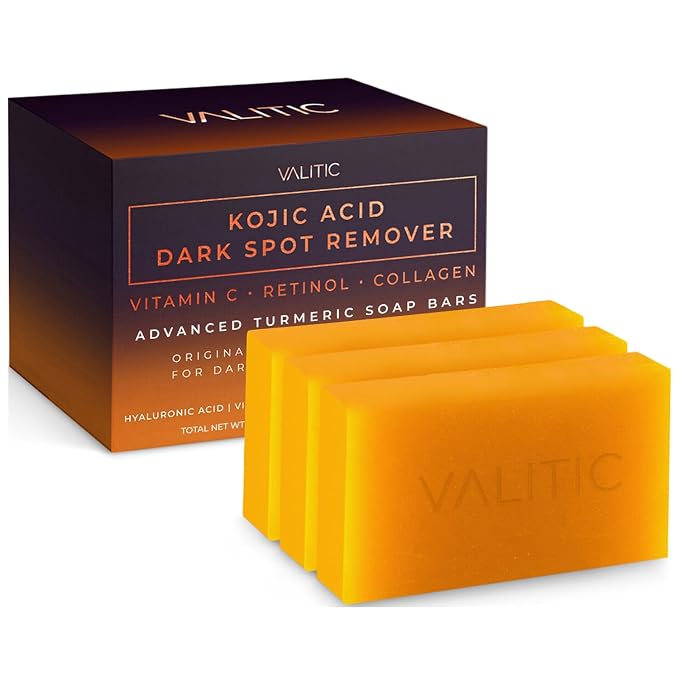 VALITIC Kojic Acid Dark Spot Remover Soap Bars by VALITIC