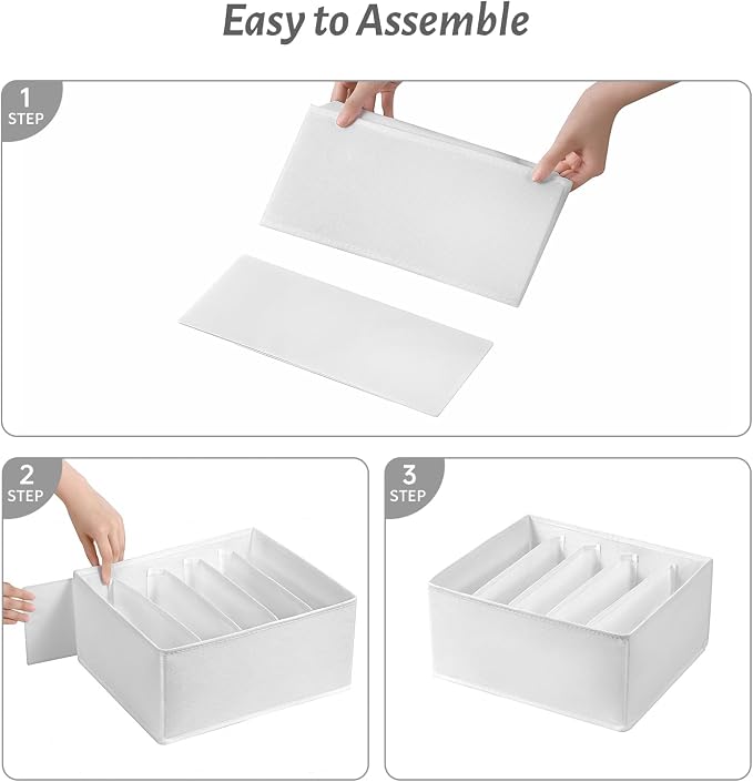 4 Packs Jeans Drawer Organizers - Image 6