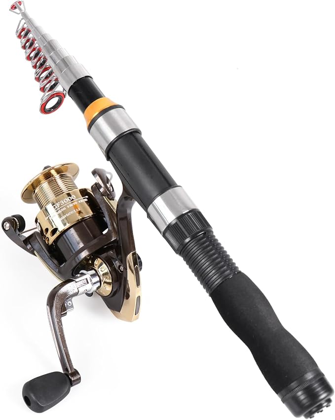 Telescopic Collapsible Extendable Fishing Rod - Image 6