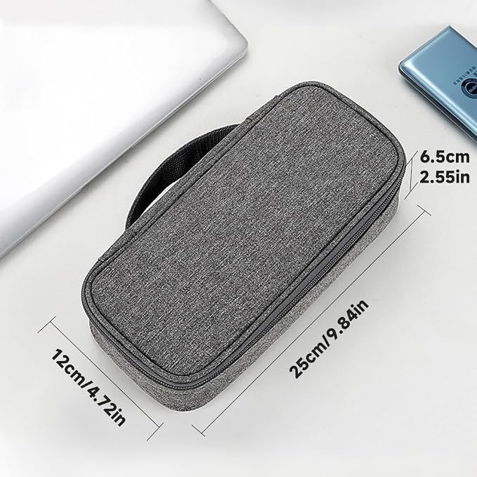 Teskyer Electronics Organizer Travel Case, Waterproof Portable Tech Accessories - Image 2