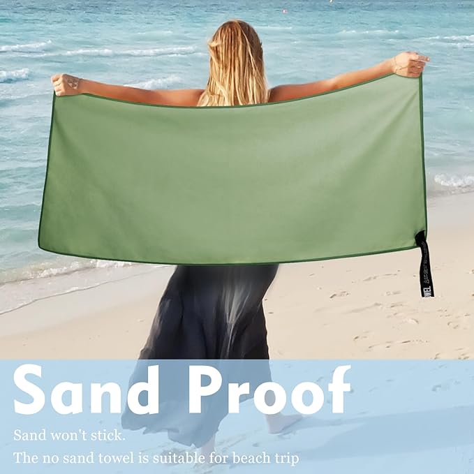 Microfiber Travel Towel, Soft Lightweight Quick Dry Towel, Super Absorbent - Image 7