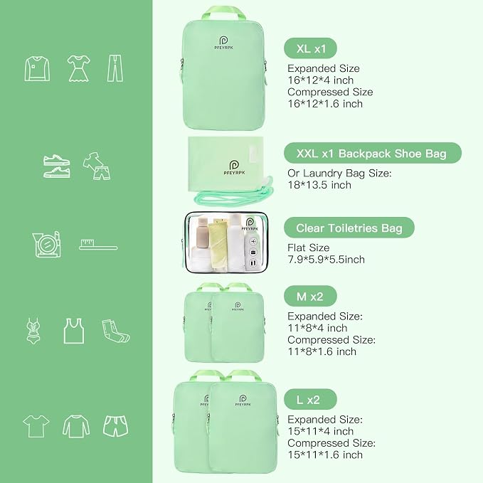 Lightweight Compression Packing Cubes - Image 6