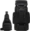 80L 2Pcs Hiking Backpack for Men by JUMAHEBackpack