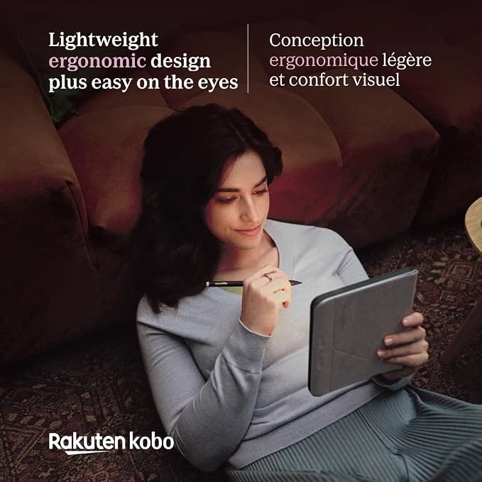 Kobo Libra Colour | eReader | 7” Glare-Free Colour E Ink Kaleido™ 3 Display | - Image 6