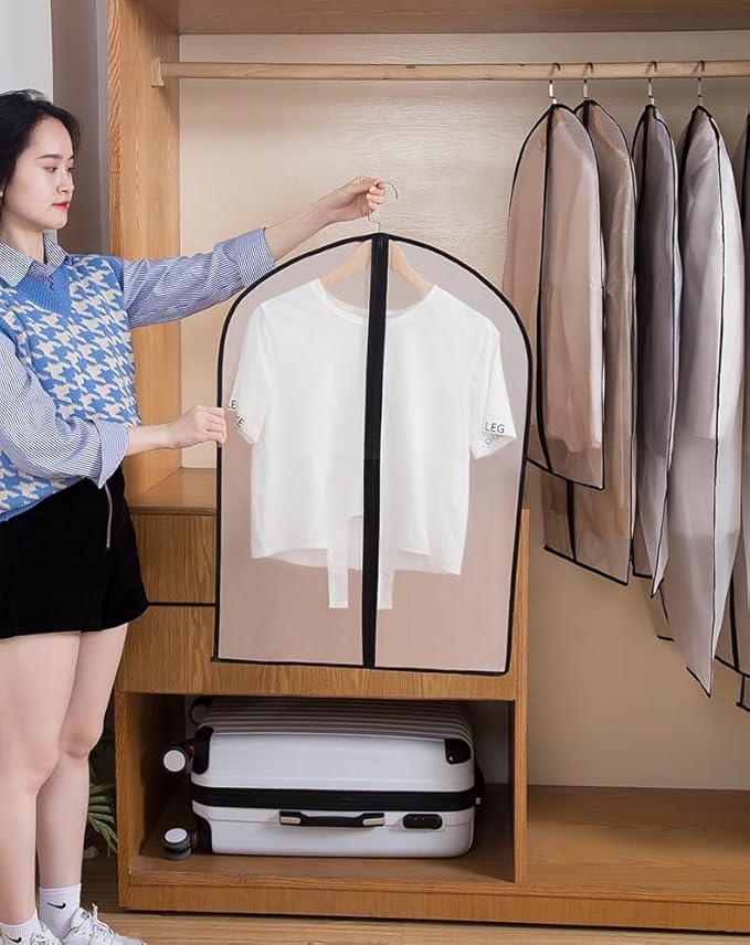Hanging Garment Bag Breathable Clothes Covers - Image 4