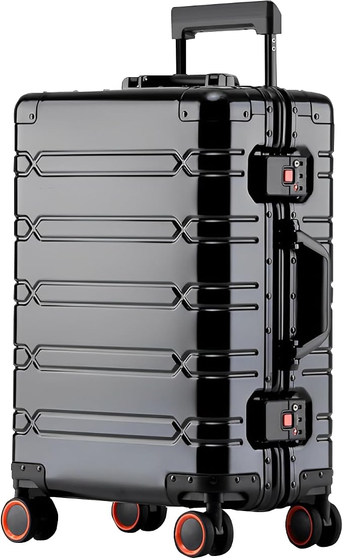 WEICHEN All Aluminum Magnesium 22 inch Carry On Luggage by WEICHEN