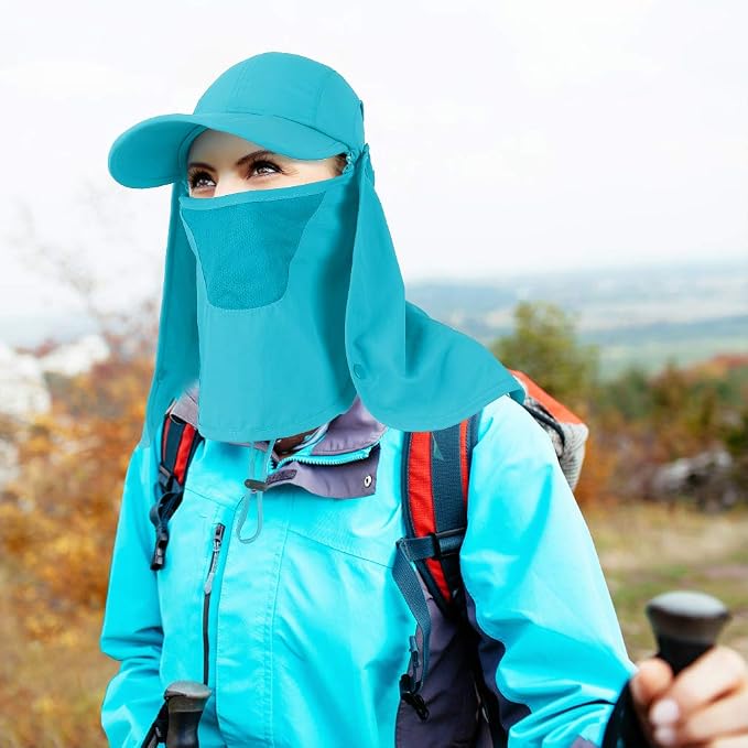 Foldable Sun Cap, Fishing Hats, UPF 50+ Protection Caps - Image 6