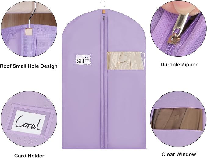 Syeeiex 40" Suit Bag, Suit Bags - Image 5