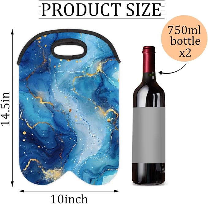 Wine Carrier Tote Personalized Bag - Image 2