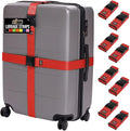 GORILLA GRIP Heavy Duty 8 Pack Adjustable Luggage Straps by GorillaGrip