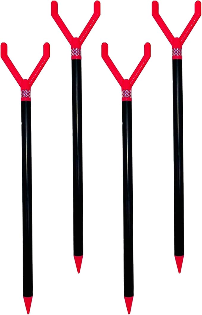 Fishin’ Stix Trident Telescoping Fishing Rod Holders – Extendable 12"–30" by FishinStix