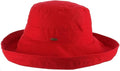 Scala Women's Cotton Hat with Inner Drawstring and Upf 50+ Rating by SCALA