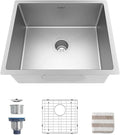 TORVA 22-Inch Undermount Kitchen Sink, Premium 304 Stainless Steel Bar Sink by TORVA