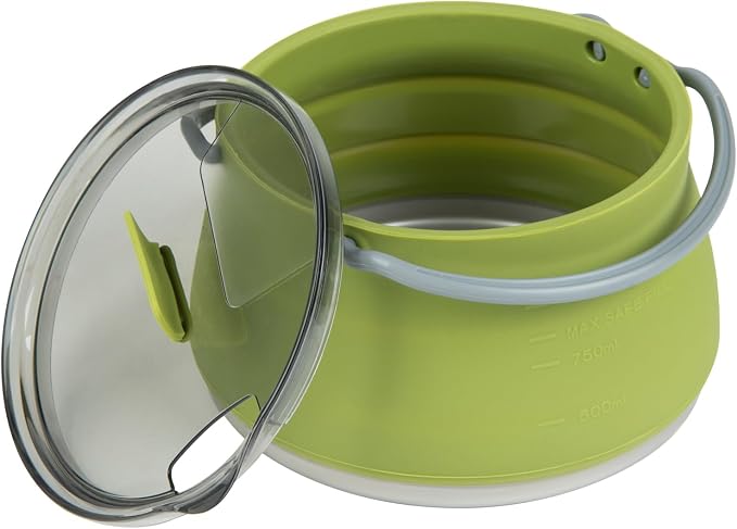 Restaurantware-Hi Tek 1 Liter Collapsible Camping Kettle, 20 Portable Cook Pots - Image 14