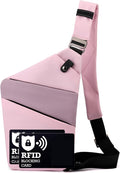 Anti Theft Crossbody Bags for Women Men, Slim Sling Purse by Ibalulu