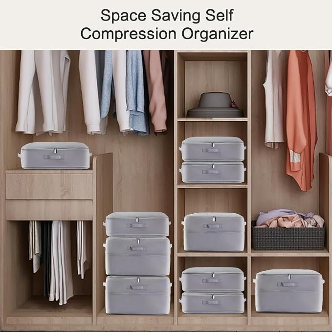 Ultra Space Saving Self Compression Storage Bags - Image 4