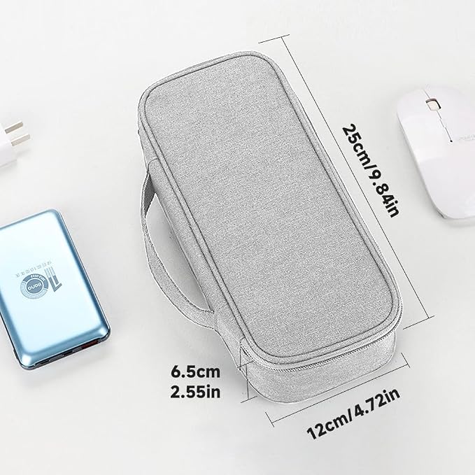 Teskyer Electronics Organizer Travel Case, Waterproof Portable Tech Accessories - Image 2