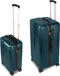 Carry-on 20 Inch and 28 Inch Square Thickened ABS+PC Hard Shell luggage by WireHot