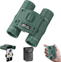 300x25 Binoculars for Adults and Kids, High Powered Mini Pocket Binoculars by Jivcok