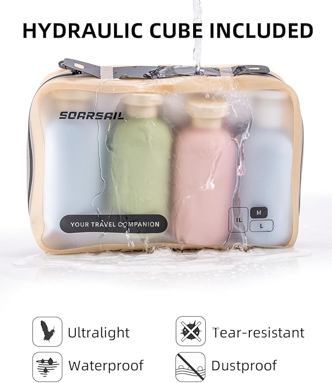 6 Set Compression Packing Cubes - Image 7