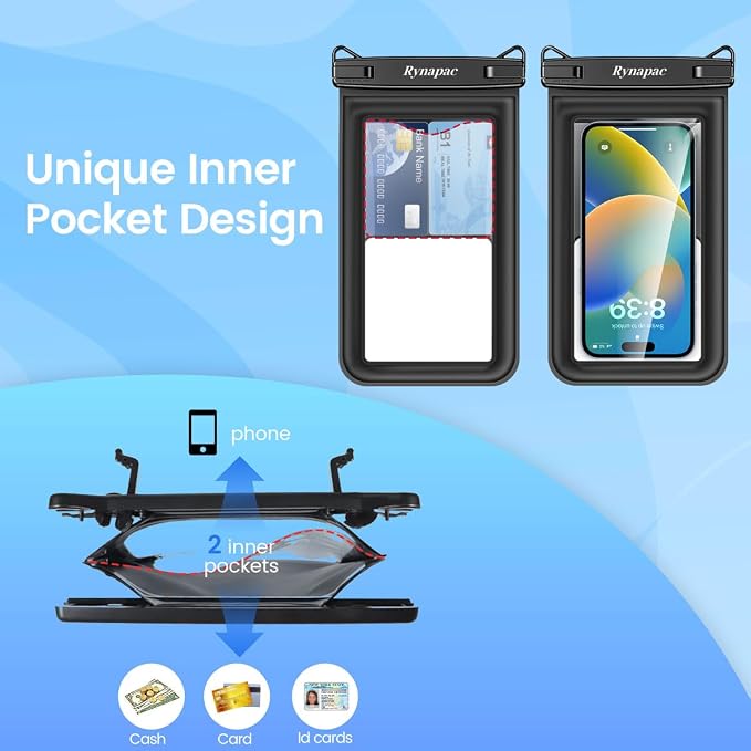 Floating Waterproof Phone Pouch, Galaxy S24+ S23 S22, IPX8 Cellphone Dry Bag - Image 6