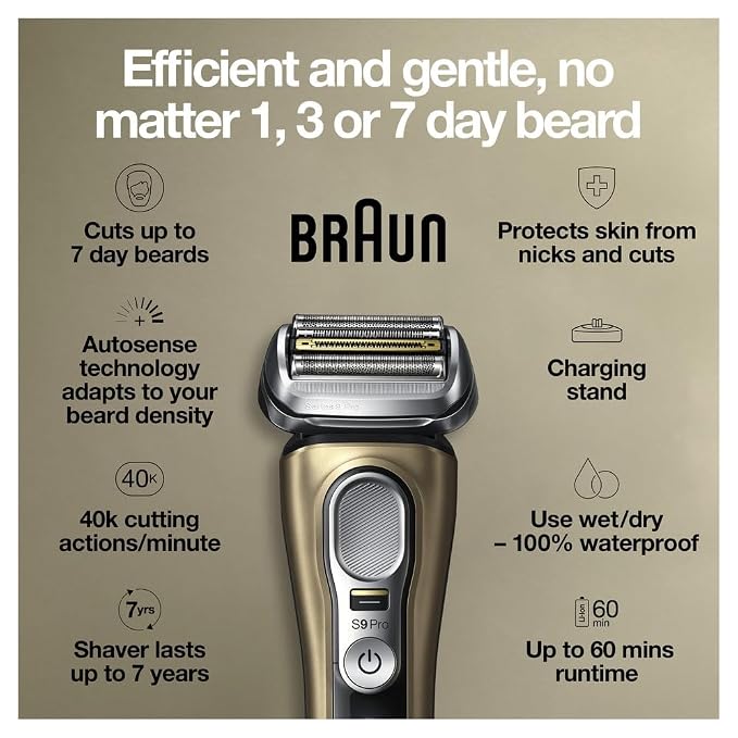 Braun Series 9 Pro 9419s Electric Shaver - Image 3