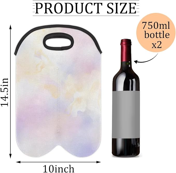 Wine Carrier Tote Personalized Bag - Image 2