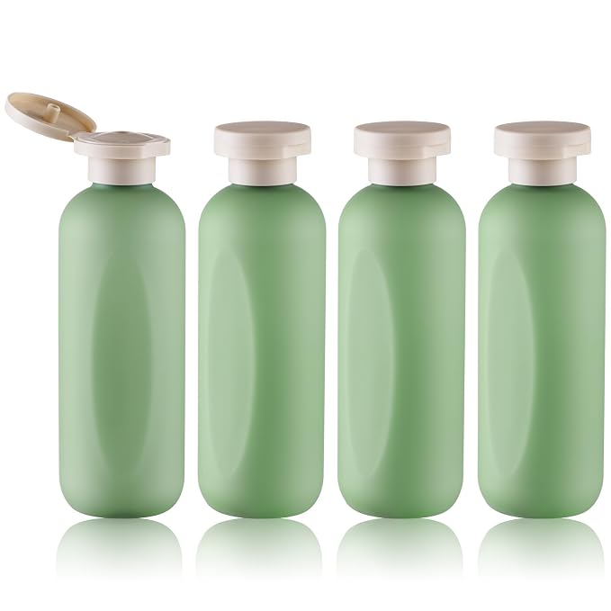 6.7oz Travel Shampoo Bottle, Empty Plastic Squeeze Bottles by HOME