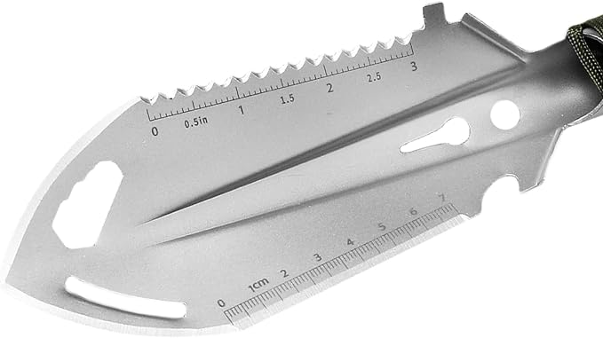 Small Camping Shovel, 9 in 1 Mini Hand Shovel, Portable Backpacking Trowel - Image 7