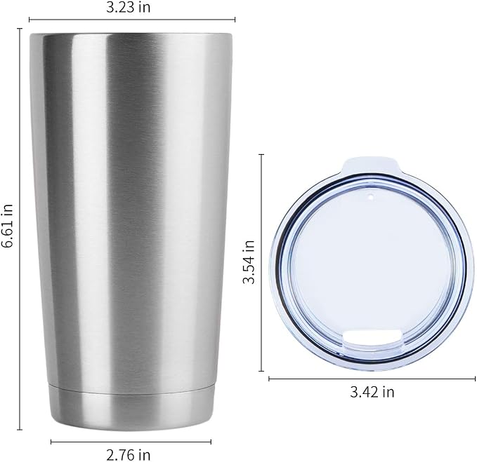 DOMICARE 20oz Stainless Steel Tumbler Bulk - Image 5