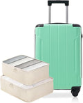 Merax Carry on Luggage Set, 20 Inch Hardshell ABS Suitcase by Merax