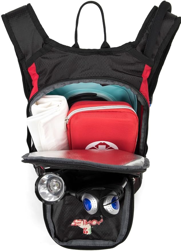 Hydration Pack Backpack with 3L Water Bladder - Image 9