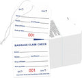 1000 Baggage Claim Check Tags by TQQBUU