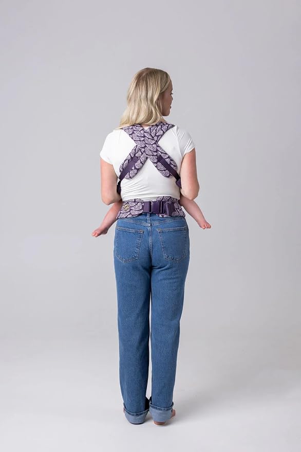 Mabē Monarch Ergonomic Baby Carrier – Premium Cotton Soft Structured Newborn to - Image 5