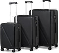 MILADA Luggage Sets With Spinner Wheels, Hard Shell Suitcases TSA Approved by MILADA