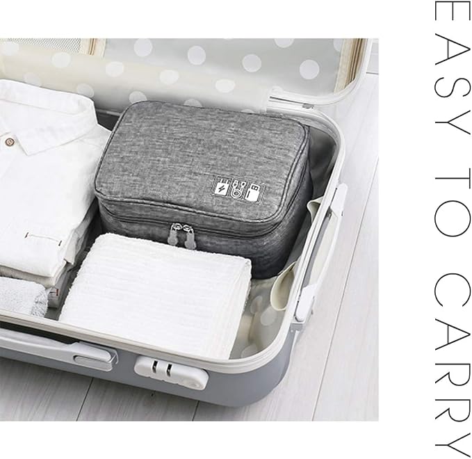 Electronics Organizer, OrgaWise Electronic Accessories Bag Travel Cable - Image 4
