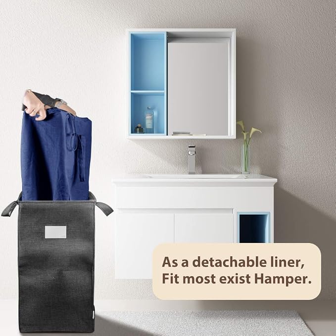 MCleanPin 140L Washable Laundry Bags - Image 3