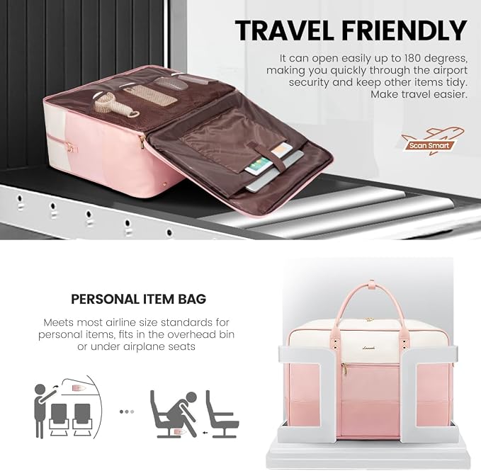 LOVEVOOK Weekender Travel Duffel Bag - Image 4