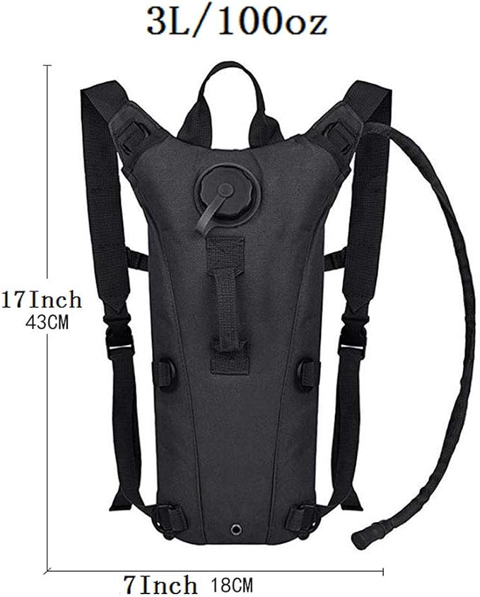 ATBP Running Hydration Vest Pack Tactical 3L Water Bladder Backpack Bag - Image 2