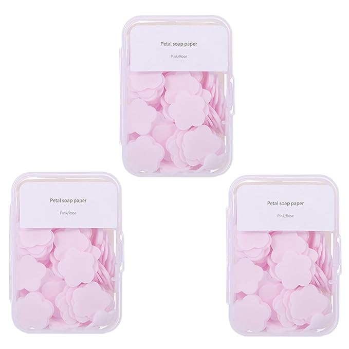 300pcs Portable Hand Washing Soap Sheets, Scented Mini Soap Sheets, Disposable by Unknown