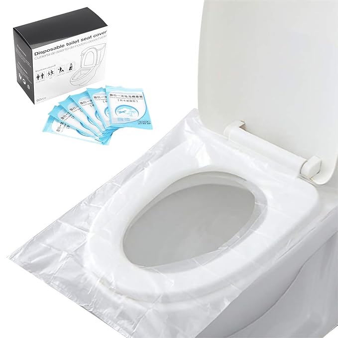 Toilet Seat Covers Disposable 60 pack by UNAOIWN