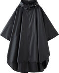 Cloak raincoat Unisex poncho Adult hooded men and women by Unknown