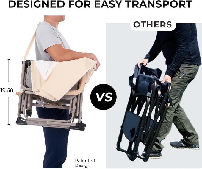 Heavy Duty Portable Folding Camping Chair - Image 3