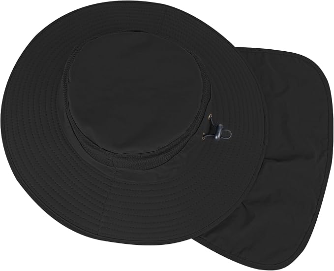 Sun Hats for Men Women Fishing Hat UPF 50+ Breathable Wide Brim Bucket Hats - Image 4