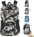 4Monster Hiking Daypack, Water Resistant Lightweight Packable Backpack by 4Monster
