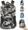 4Monster Hiking Daypack, Water Resistant Lightweight Packable Backpack by 4Monster