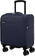 Verage Under Seat Luggage with Wheels, Softside Small Suitcase Spinner Carry On by VERAGE