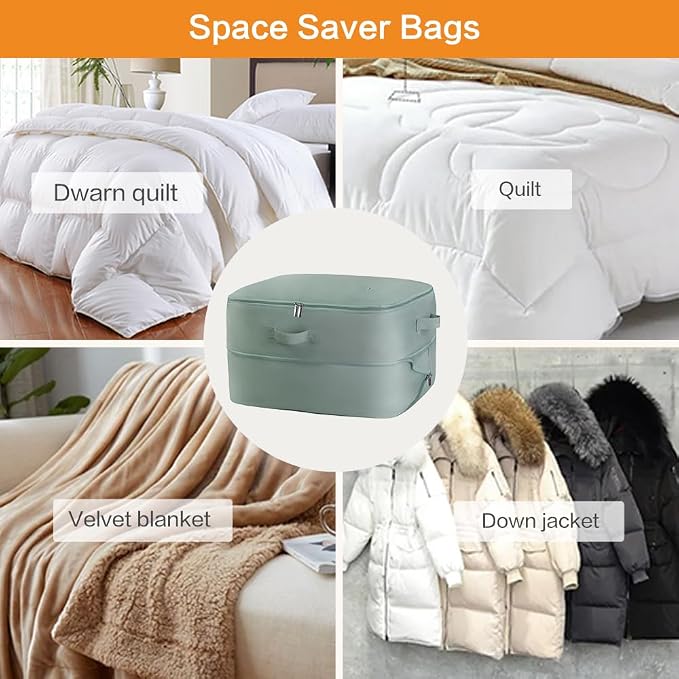 Ultra Space Saving Self Compression Storage Bags - Image 8