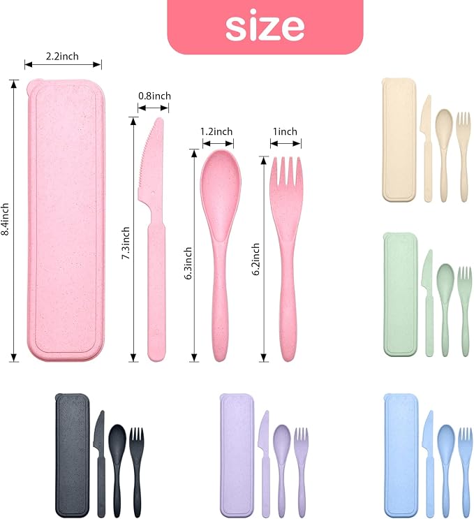 Reusable Travel Utensils Set - Image 7