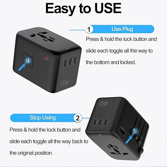 JMFONE Universal Travel Adapter - Image 6